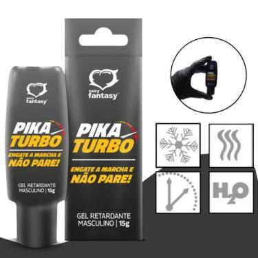 Imagem de Bomba Peniana Manual A Vácuo Anel Peniano Com Gel Pika Turbo Prolongad
