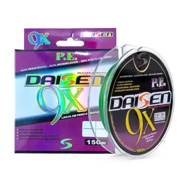 Imagem de Linha Multifilamento Daisen 9x 150m Verde - Várias Bitolas