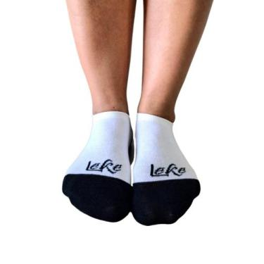 Imagem de Sapatilha zero 38-43 branca e azul indigo ref-01048062 - LEKE  MEIAS