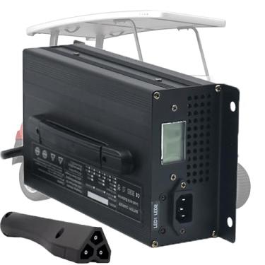 Imagem de Carregador de bateria para carrinho de golfe 48V 20A, Carregador de carrinho de golfe de 48 volts para Carregamento de bateria de chumbo-ácido,48V 20A with EZGO RXV Plug