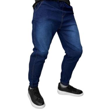 Imagem de Calça Jogger JEANS ESCURO Masculina Sarja The KOBE B.-Masculino