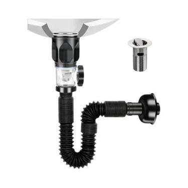 Imagem de Conjunto Retrátil de Tubo de Drenagem para Pia - Mangueira de Água com