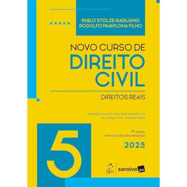 Imagem de Novo Curso de Direito Civil - Vol.5 - Direitos Reais - 7ª Edição 2025