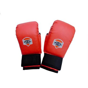 Imagem de LUVA KARATE COM POLEGAR VERMELHA - Tam G/GG