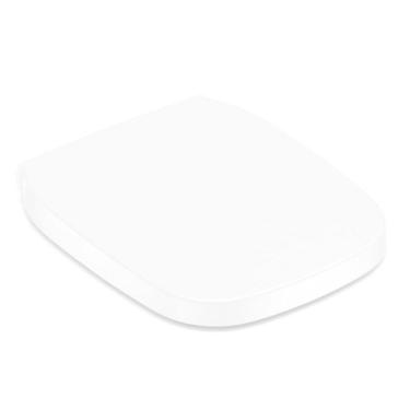 Imagem de Assento Termofixo com queda amortecida Debba Classic/Square Branco Roca