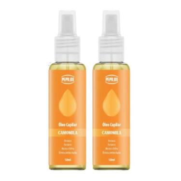 Imagem de Kit 2 Óleo De Camomila Iluminador Capilar 120Ml - Pepilon