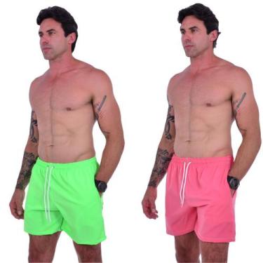Imagem de Short Masculino Dry Fit Tectel Liso Sarja Premium Treino Mauricinho - 
