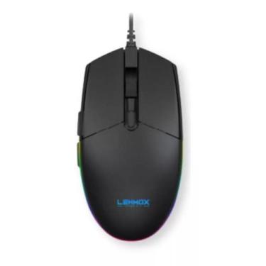 Imagem de Mouse Gamer Rgb 2400 Dpi C/ 6 Botões Gaming Hyper Led2 - LEHMOX