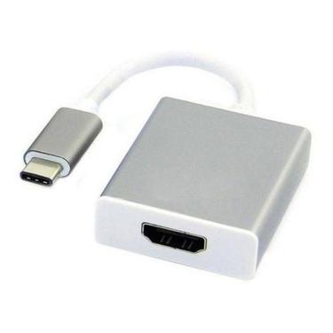 Imagem de Cabo Adaptador Conversor Usb-C 3.1 Para Hdmi Type C Notes