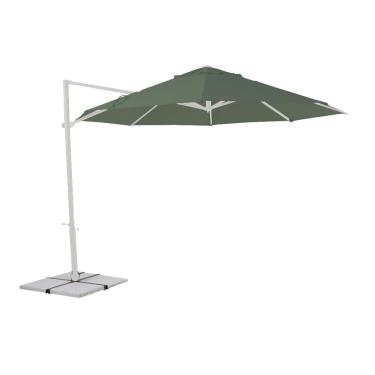 Imagem de Ombrelone Wupa Lateral AG5 3.30 Diam S/Base Branco/Verde