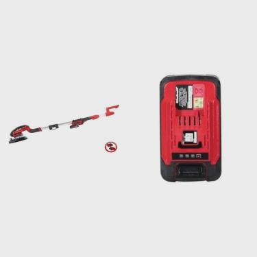 Imagem de Kit Lixadeira de Paredes Te-dw 18/225 Li-solo 1 Bateria Power X-change 18v 5,2ah Plus Einhell Preto