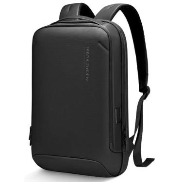 Imagem de Mochila para laptop MARK RYDEN Slim para homens com porta USB à prova 
