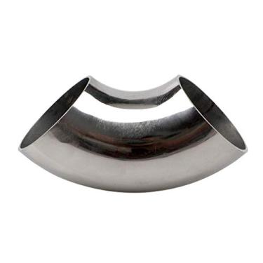 Imagem de Cotovelo de aço inoxidável 5 cm 90 ° curva de mandril - espessura 16 GA/0,65 cm Material de parede SS304 adequado para tubo de cotovelo de exaustão modificado de carro, corrimão de escada, etc-OSIDU