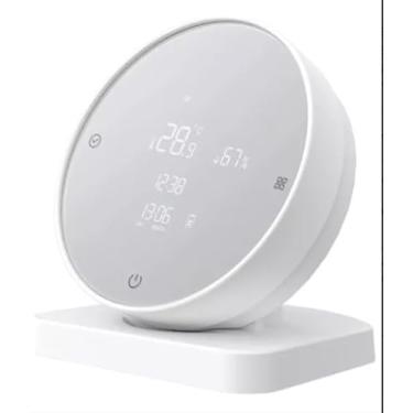 Imagem de Sensor Temperatura Umidade Wifi Tuya Smart Alexa Bateria