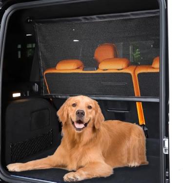Imagem de Rede de retenção para animais de estimação, cerca de carro, divisória de banco traseiro, portão de veículo, área de carga, porta-malas, tela de rede para Mercedes Benz G-Class W463 W464 G500 G55 AMG