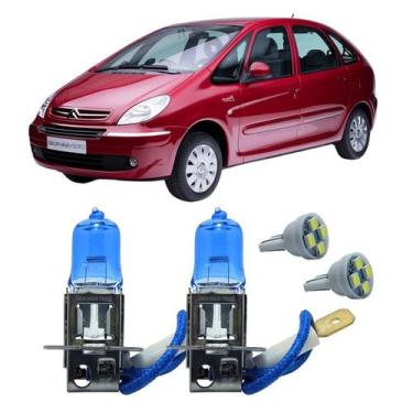 Imagem de Par Lâmpadas H3 12V Super Branca 4300K Xsara 1997 A 2000 - FullLight