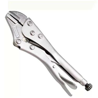 Imagem de Alicate de pressao, 10 pol., 250 mm, mordente curvo reto, aperto prolo