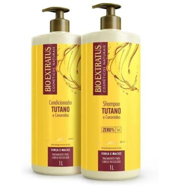 Imagem de Kit Shampoo e Condicionador Bio Extratus Tutano 1L