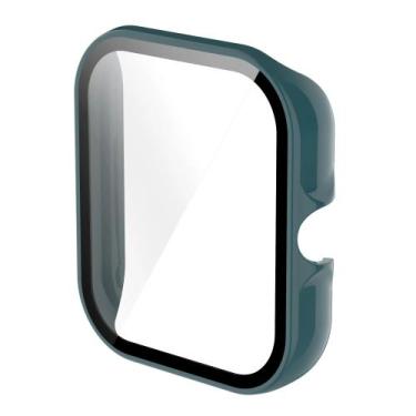 Imagem de Case Bumper Nsmart compatível com Amazfit GTS 4 Mini NEW A2035, Verde