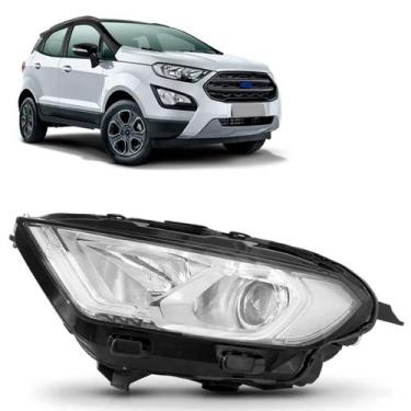 Imagem de Farol Ecosport 2018 2019 2020 2021 Manual Com Led Xenon - TYC, Esquerd