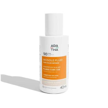 Imagem de Ada Tina Biosole Fluid FPS 98 Médio Claro - Protetor Solar 40ml