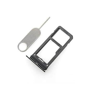 Imagem de PHONSUN Bandeja de substituição para cartão SIM único e suporte micro SD para Samsung Galaxy S8 G950 / S8 Plus S8+ G955 todas as versões de operadora dos EUA