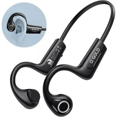 Imagem de Fone de Ouvido Sem Fio Condução Óssea Bluetooth Corrida Academia Esportivo - A'GOLD FN-B31