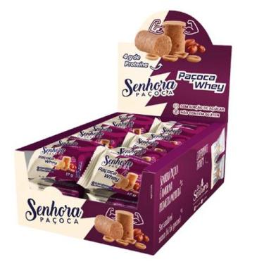 Imagem de Paçoca Com Whey Protein Display (24X17G) Senhora
