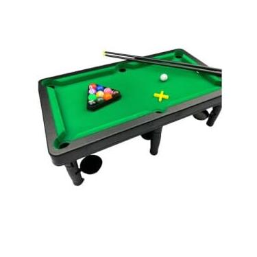 Imagem de Brinquedo Mesa De Bilhar Sinuca Com 2 Tacos