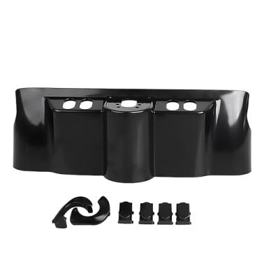 Imagem de XMMT Capa de carenagem interna ABS Batwing com kit de tampa de interruptor serve para Harley Touring Street Glide 2006-2013 Electra Glide Ultra Classic 1996-2013, sem pintura