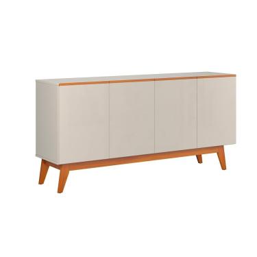 Imagem de Buffet 4 Portas Para Sala De Jantar Porto Off White Nature