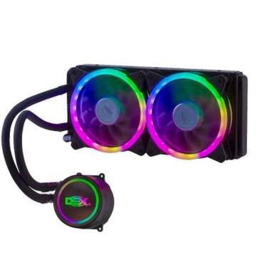 Imagem de Water Cooler 240mm Para Cpu Compatível Amd-intel Dx-240a