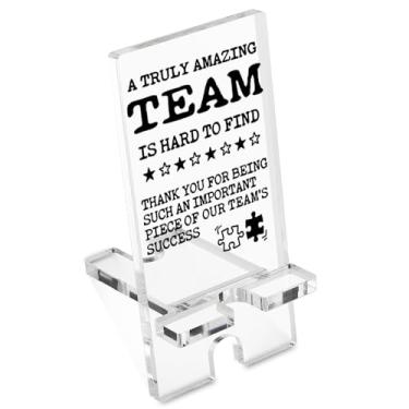 Imagem de FOKCBOCM Uma Equipe Realmente Incrível É Difícil De Encontrar. Presentes Agradecimento Para Colegas Trabalho, Melhores Amigos, Despedida Chefes Aposentadoria, Suportes Celular - Dx194