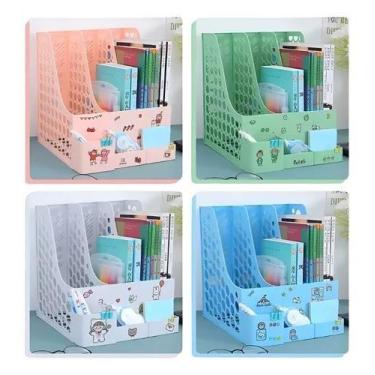 Imagem de Organizador De Arquivos Com 2 Colunas Prático E Versátil - HOME ART CO