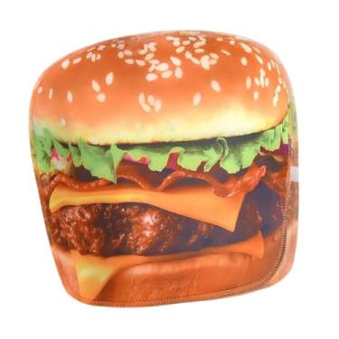 Imagem de kowaku Fantasia de hambúrguer, acessórios criativos, fantasia de Halloween para festas temáticas de carnaval, para Crianças