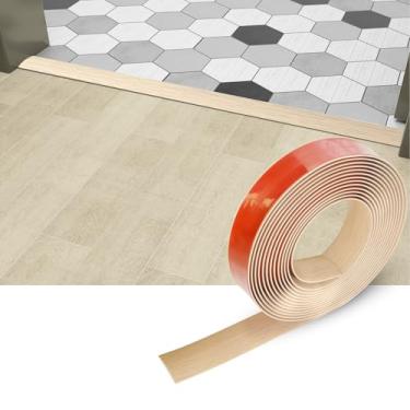 Imagem de Faixa de transição de piso e fita de união de revestimento laminado de vinil autoadesivo para piso