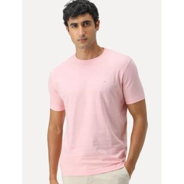 Imagem de Camiseta Aramis Masculina Basic Lisa Rosa Claro, S/P