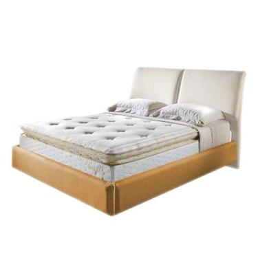 Imagem de Cama One Touch Caramelo e Bege para Colchão King 193cm - 64074 - Sun H