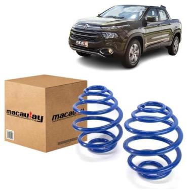Imagem de Par De Molas Esportivas Traseiras Fiat Toro - Macaulay