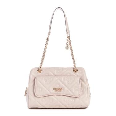 Imagem de GUESS Marieke Girlfriend Bolsa de ombro, Logotipo bege claro, One Size