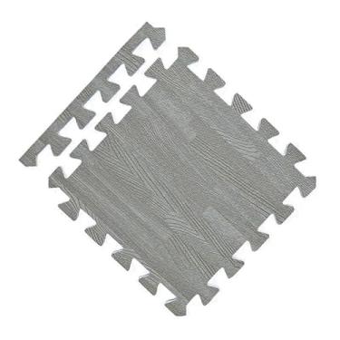 Imagem de Tapete EVA Madeira Impressa Anti Derrapante, Tatame Tapete Eva Emborrachado - 16 peças (Madeira 4)