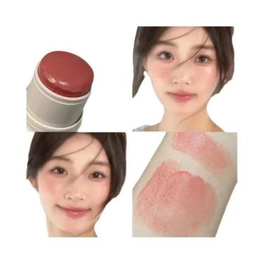 Imagem de Blush Em Bastão Aqua Powder Para Meninas Coreanas, Clareador Natural, 