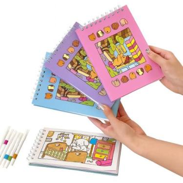 Imagem de Caderno Colorir Bobbie Goods Capa Dura 50 Páginas De Desenhos - MRS