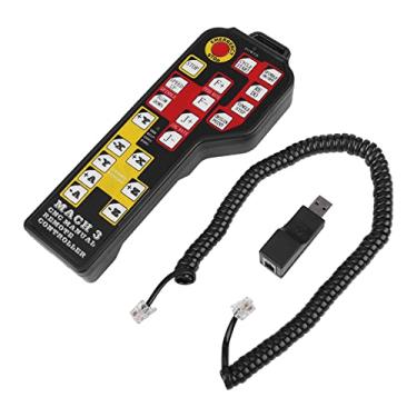 Imagem de Controlador de máquina de gravação CNC Painel de controle manual do eixo USB 4 para casa de água de água com 21 teclas de função Cabo USB durável até 3 metros