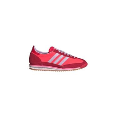 Imagem de adidas SL72 Tênis feminino, Vermelho solar/lavanda gelo/melhor escarlate, 38