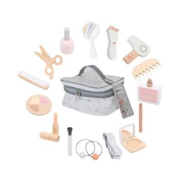 Imagem de Conjunto De Maquiagem De Brincadeira Para Meninas Brinquedo De Simulaç