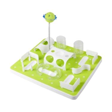 Imagem de Stgfyxgs Brinquedo de Comida Lenta para Gatos, Quebra-cabeça de Raciocínio para Gatos, Atividade de Enriquecimento para Animais de Estimação, Brinquedo Interat