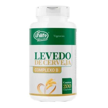 Imagem de Levedo De Cerveja Unilife 200 Comprimidos