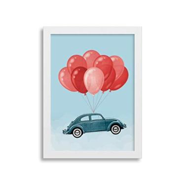 Imagem de Quadro para quarto infantil - Se meu Fusca Voasse (23x33cm)