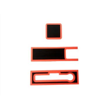 Imagem de Next Level Inc | Almofadas Turtlebox Seadek | Serve apenas para o modelo Ranger | Percurso externo simples, sem design | Suporte adesivo | Acessórios de alto-falante Turtlebox (preto/pôr do sol